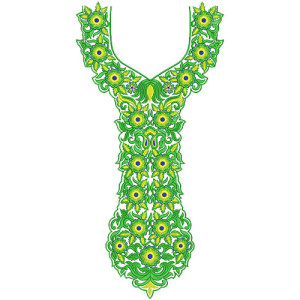 Neck Embroidery Design