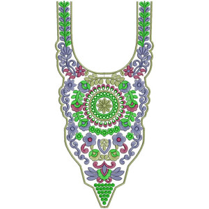Neck Embroidery Design