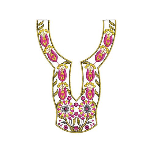 Ukrainian Fashion Nighty Dressing Embroidery Design