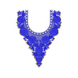Neck Embroidery Design