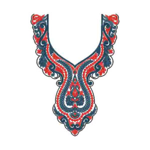 Neck Embroidery Design