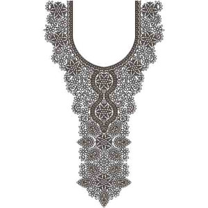 Neck Embroidery Design