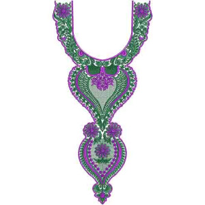 Neck Embroidery Design