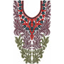 Neck Embroidery Design 10590