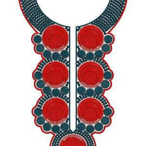 Neck Embroidery Design 10611