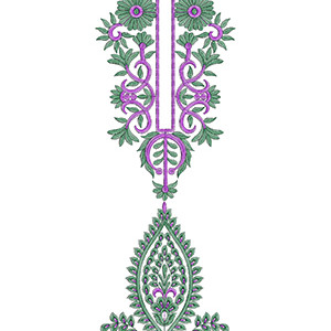 Dress Embroidery Designs India 10900