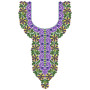 Neck Embroidery Design 11017