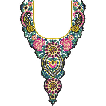 Pakistani Designer Salwar Kameez Neck