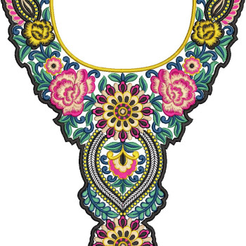 Pakistani Designer Salwar Kameez Neck