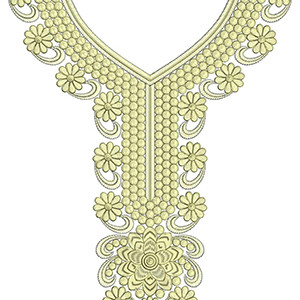 Neck Embroidery Designs For Kurtis 111