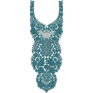 Neck Embroidery Design