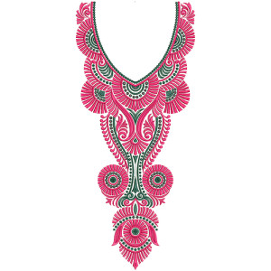 Neck Embroidery Design
