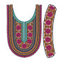 11574 Neck Embroidery Design