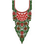 Creative Patterns Neck Embroidery Design 12523