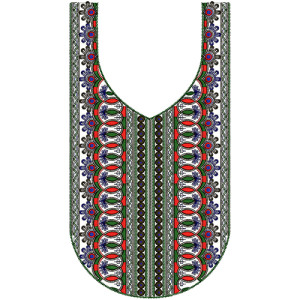 Neck Embroidery Design