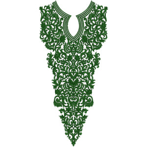 Neck Embroidery Design
