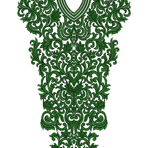 Neck Embroidery Design