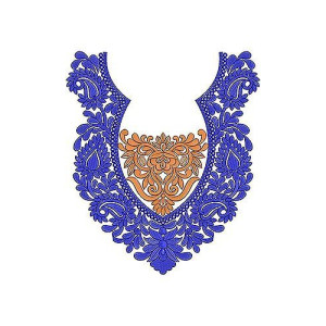 Welcome Abaya | Farasha | Jalabiya | Galabiya Neckline Embroidery Design