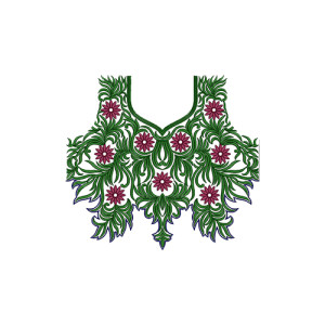 Fancy Neck Embroidery Designs Download 13947