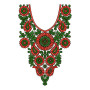 Embroidery Neck Pattern 13961