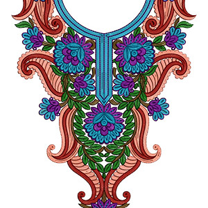 Best Embroidery Designs For Neck 13963