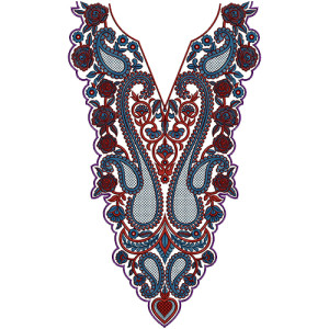 Neck Embroidery Patterns To Download 13982