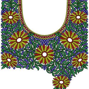 New Punjabi Neck Pattern 14006