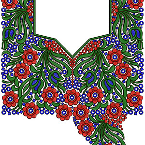 Bollywood Neck Styles 14007