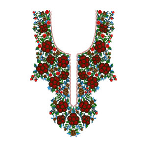 New Personality Look Anarkali Neck Design 14030