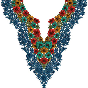 Latest Jalabiya Design For Embroidery 14040