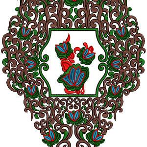 Embroidery Neck Designs 14042