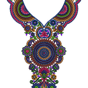Pakistani Creation Neck Designs Pattern 14059