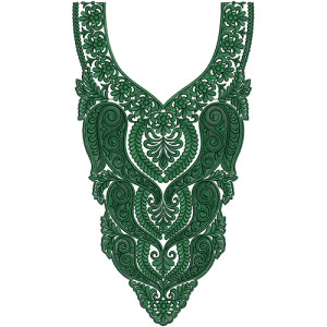 Machine Embroidery Neck Designs 14067