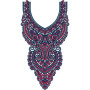 Gorgeous Jalabiya Neck Embroidery Design 14069