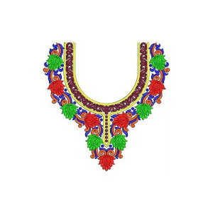 Djellaba Muslim Clothing 2014 Neck Yoke Gala Embroidery Design