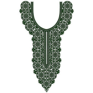 Indian Suit Embroidery Neck Design 14919