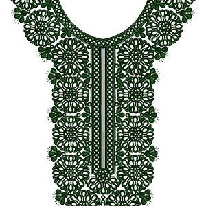 Indian Suit Embroidery Neck Design 14919