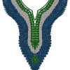 New Neckline Embroidery Design 14922
