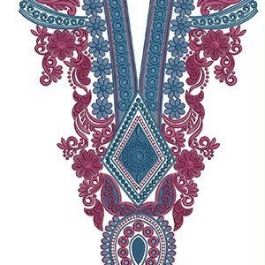 Arabian Clothing Embroidery Design 14934