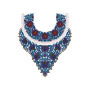 Fashion Women Neck Embroidery Design 15447