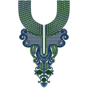 Stylish Neck Embroidery Design 15484