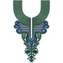 Stylish Neck Embroidery Design 15484