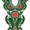Wedding Embroidery Neck Design 15502