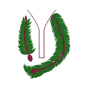 Egyptian Traditional Neck Design 15504