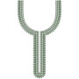 Nice Neck Embroidery Design 15758