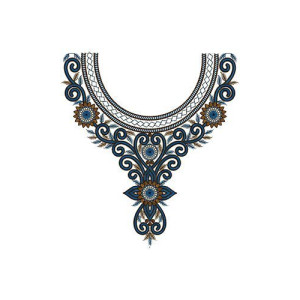 Beautiful Embroidery Neck Design 15760