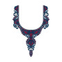 Fashion Lady Kurti Neck Embroidery Design 15776