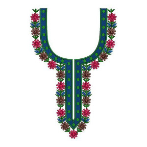 Neck Embroidery Designs For Kameez 16277