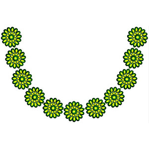 Flower Loop Neck Design 16483