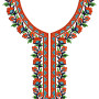 African Womens Dress Neck Design 16793